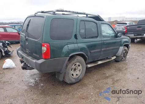 2001 Nissan Xterra Xe-V6 z USA, uszkodzony, nr VIN 5N1ED28T21C583414